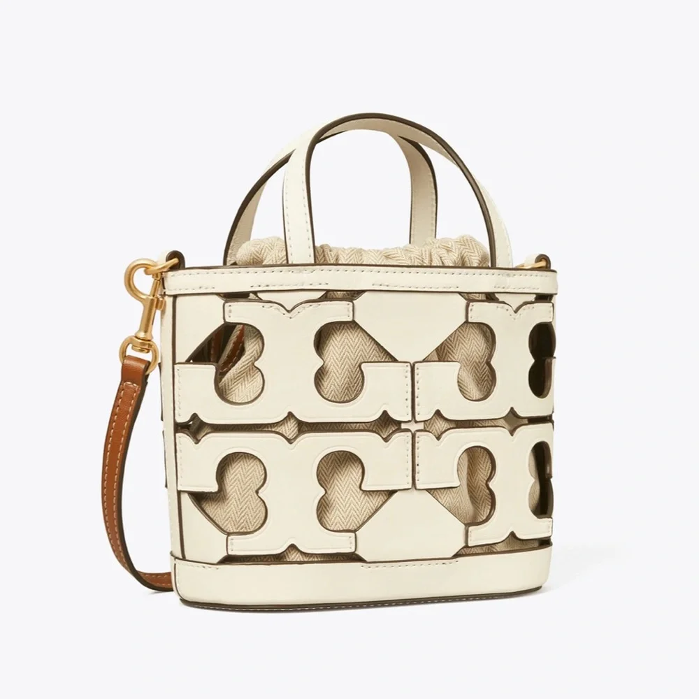TORY BURCH 
Cutout Logo Mini Tote - Picture 2 of 5